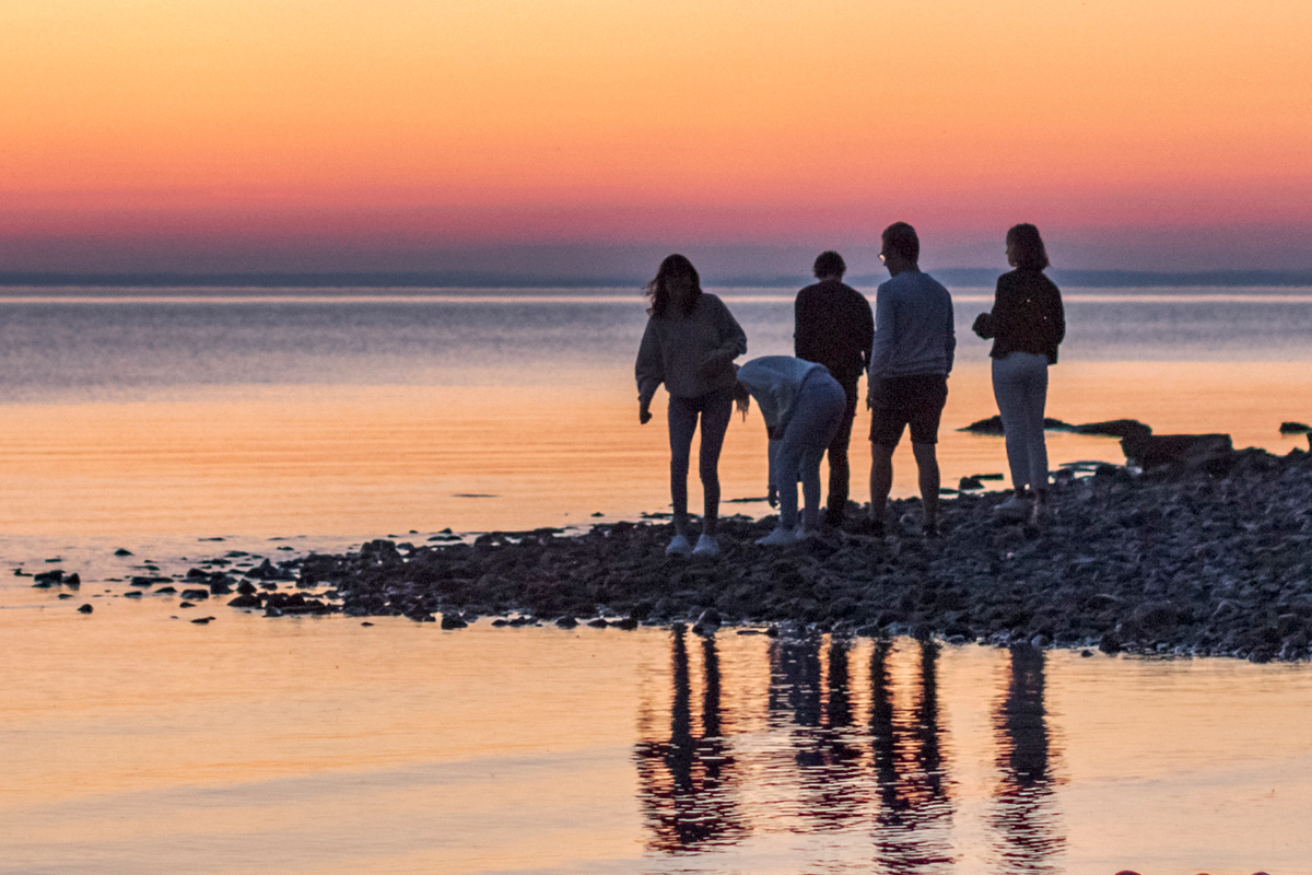 Sommarkväll på Bynäset