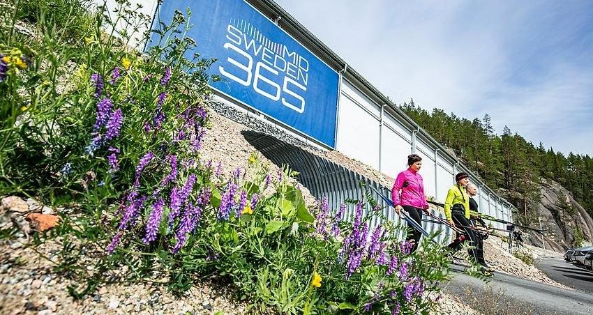 Bild på skidtunnelns entré. Foto: Håkan Wike