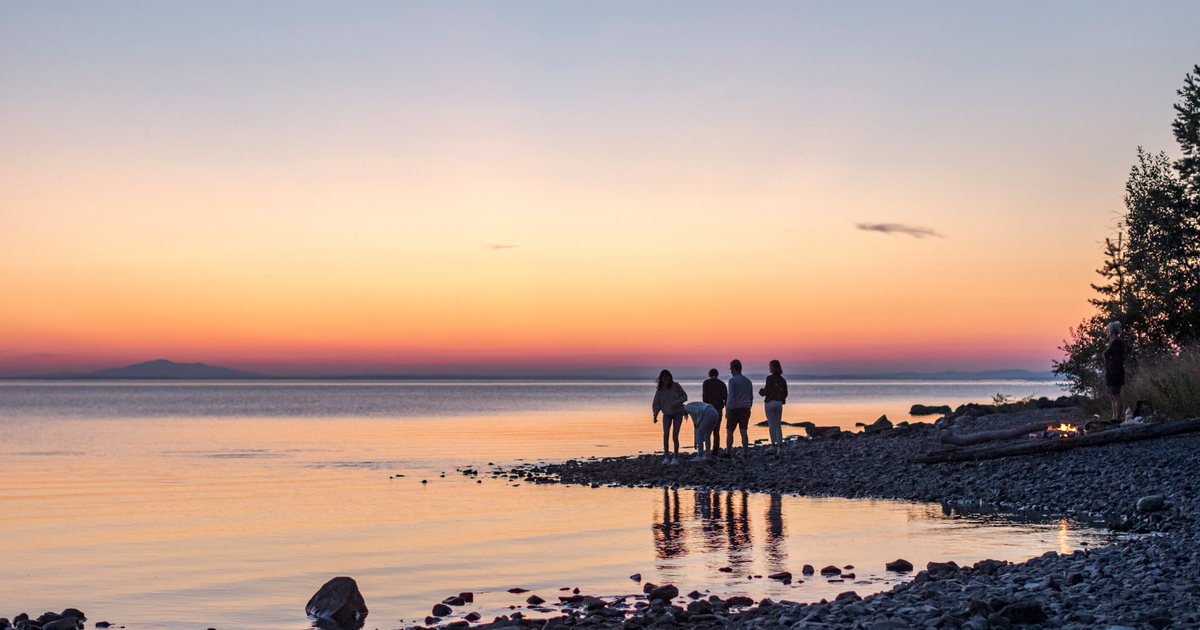 Sommarkväll på Bynäset