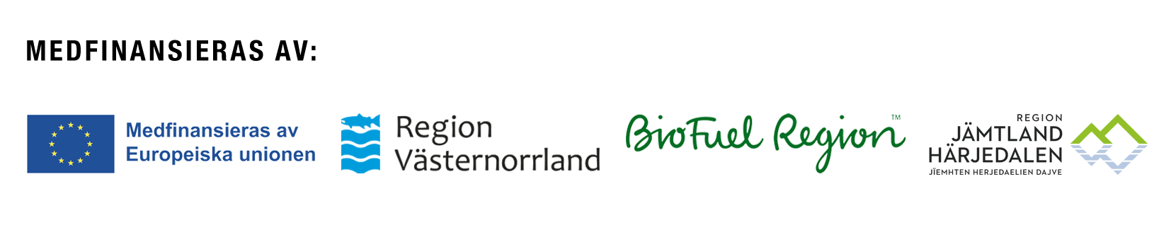*Projektet Förnybart 2030 arbetar för att öka takten på klimatomställningen av den tunga trafiken i Jämtlands och Västernorrlands län. Projektet leds av Energikontoret Region Jämtland Härjedalen tillsammans med Biofuel Region och Energikontoret Västernorrland. Projektet finansieras av EU:s regionalfond, Region Jämtland Härjedalen, Region Västernorrland och BioFuel Region.