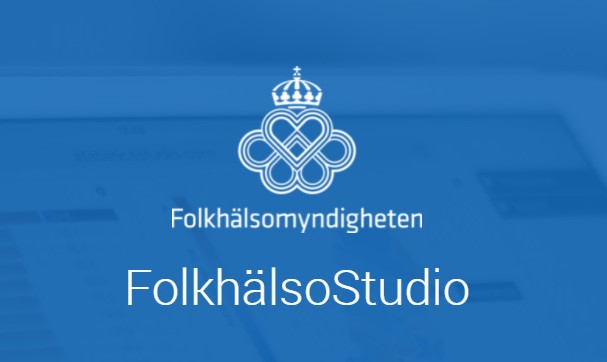 Bild på FHM:s interaktiva FolkhälsoStudio-plattform