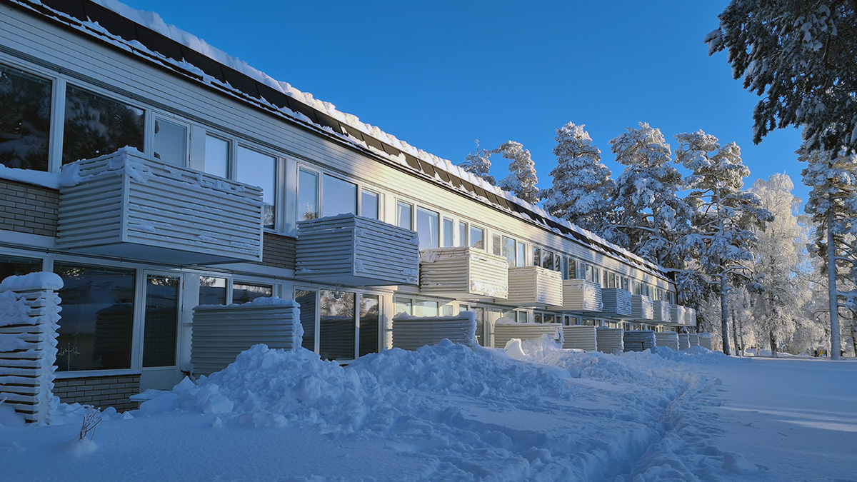 Exteriörbild av kvarteret Fjällkon, Östersund