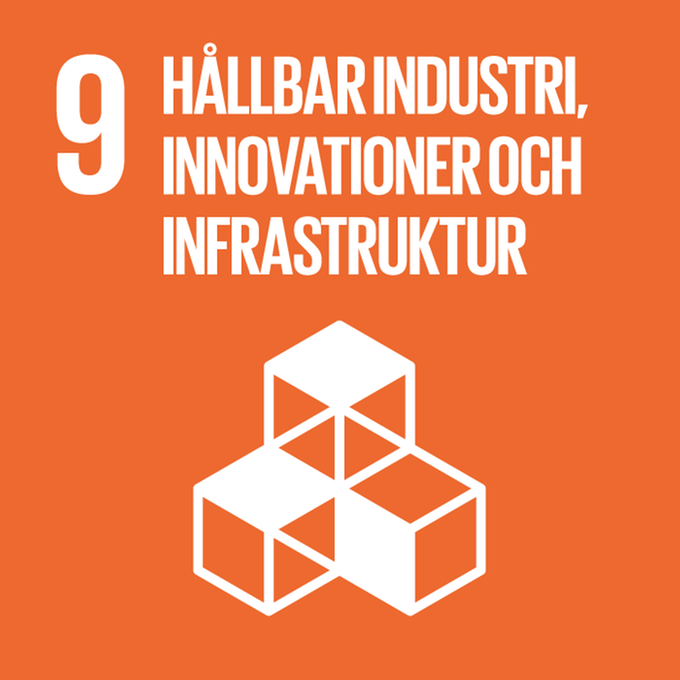 Mål 9 Hållbar industri, innovationer och infrastruktur